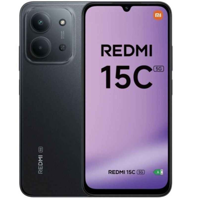 Smartphone Xiaomi Redmi 15C 4GB / 128GB / 6.9" / 5G / Preto