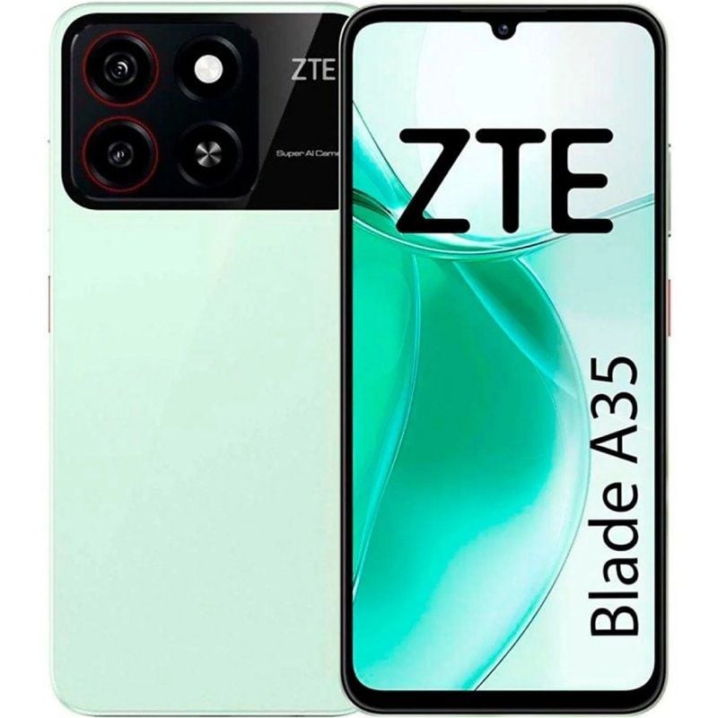 Smartphone ZTE Blade A35 2GB / 64GB / 6.75" / Verde