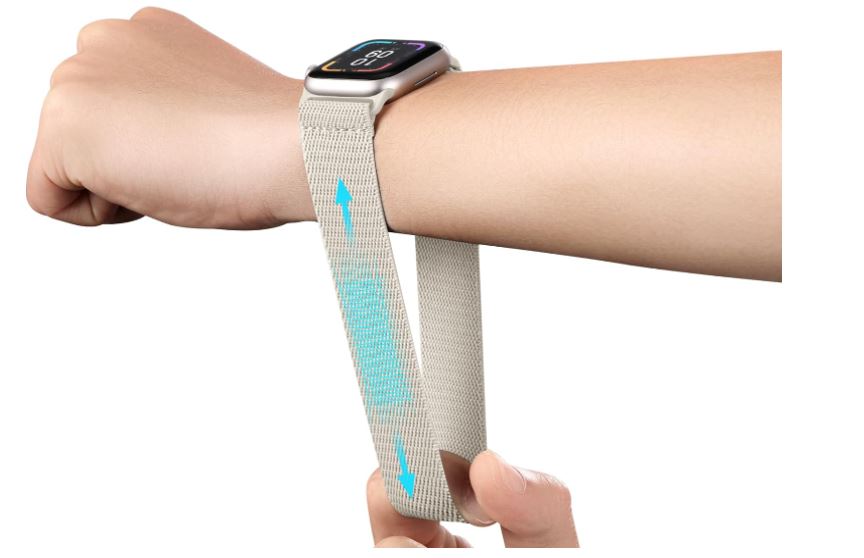 Universal iWatch strap 38/40/41 mm adjustable nylon 