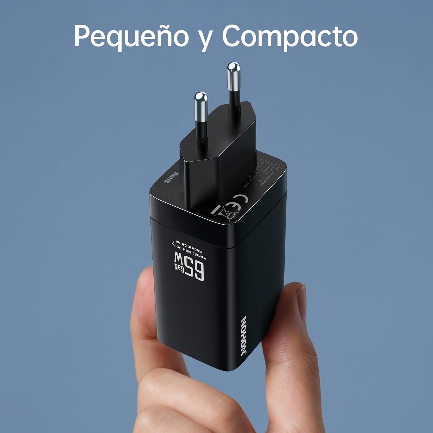 Chargeur NOHON USB-C Charge rapide 65W 