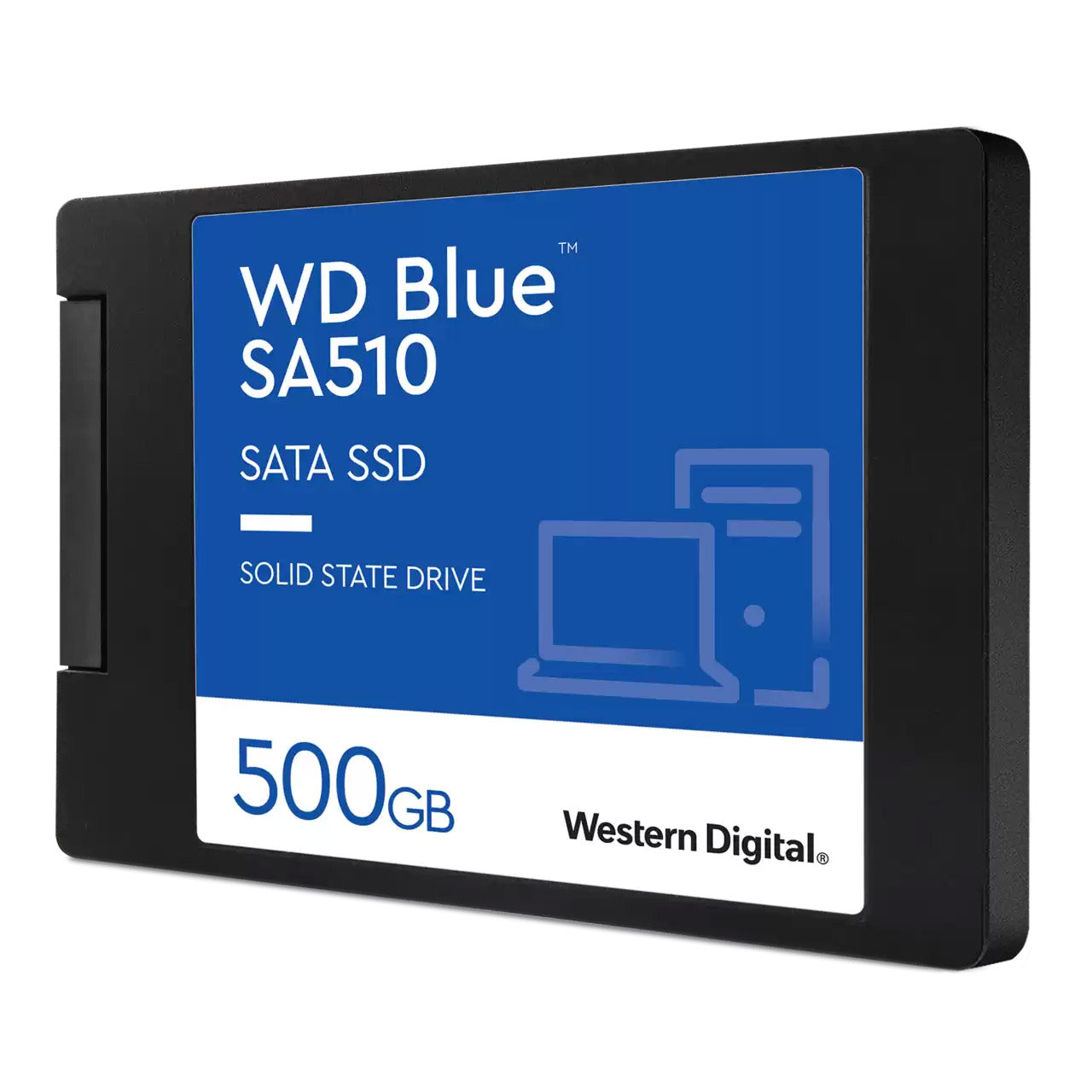 SSD 2,5" Western Digital Bleu 500 Go (SATA - 510 Mo/s)